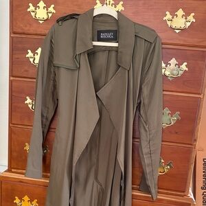 Badgley Mischka Women's Khaki Trench Coat